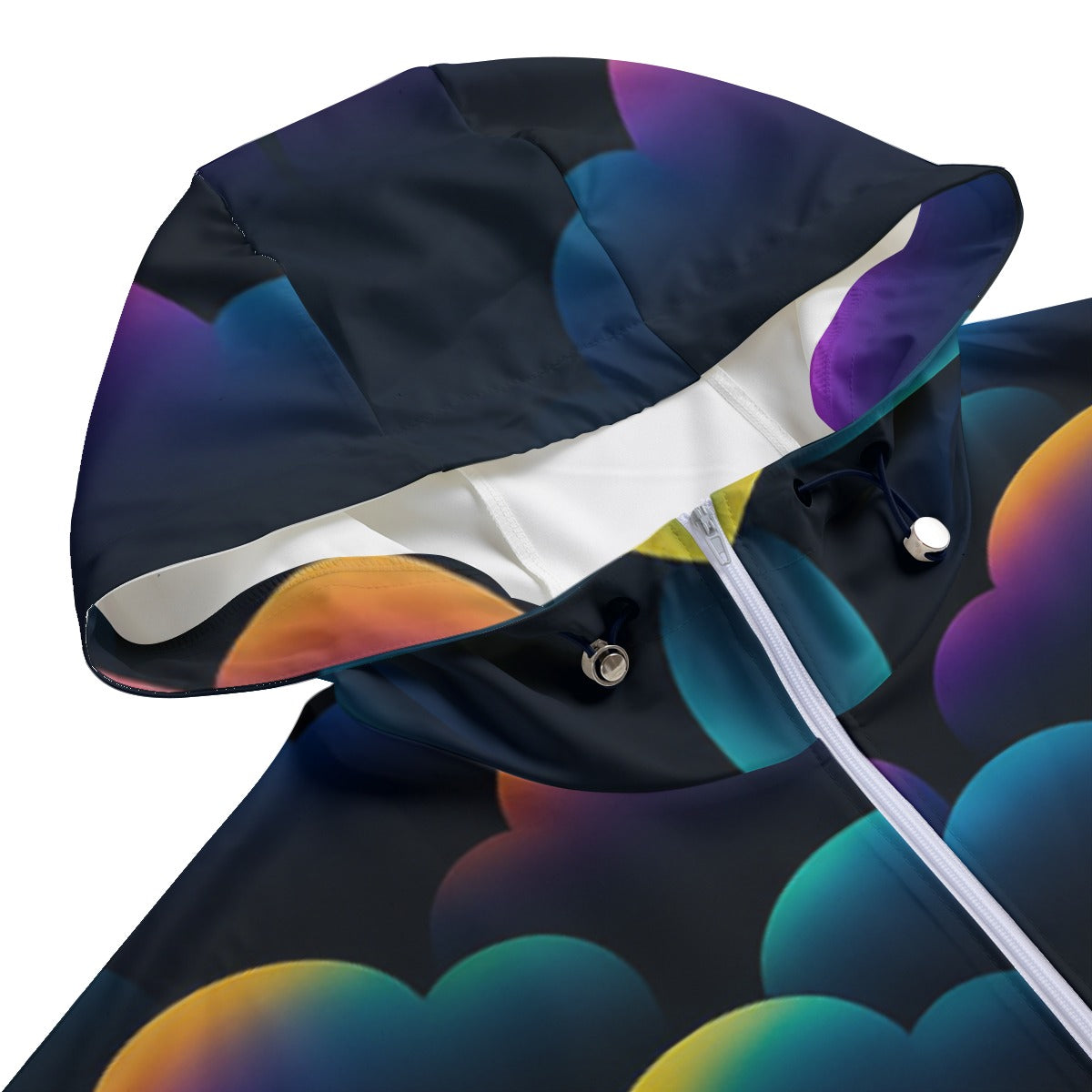 Unisex Pullover Jacket With Zipper Closure