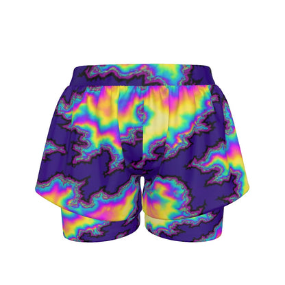 Unisex Sports Lined Shorts