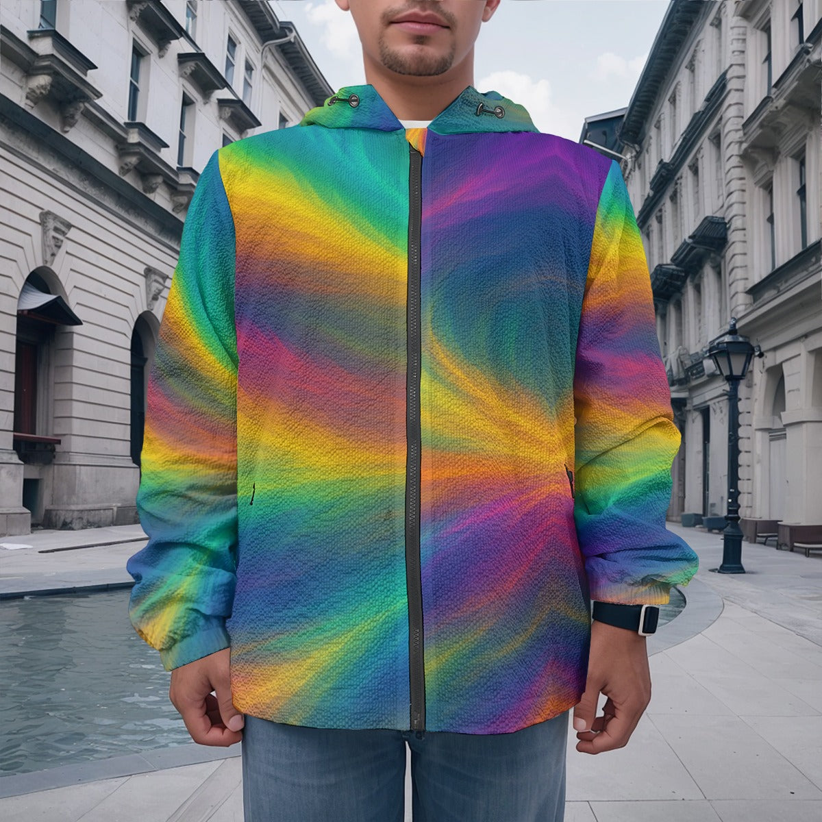 Men's Casual Zipper Jacket