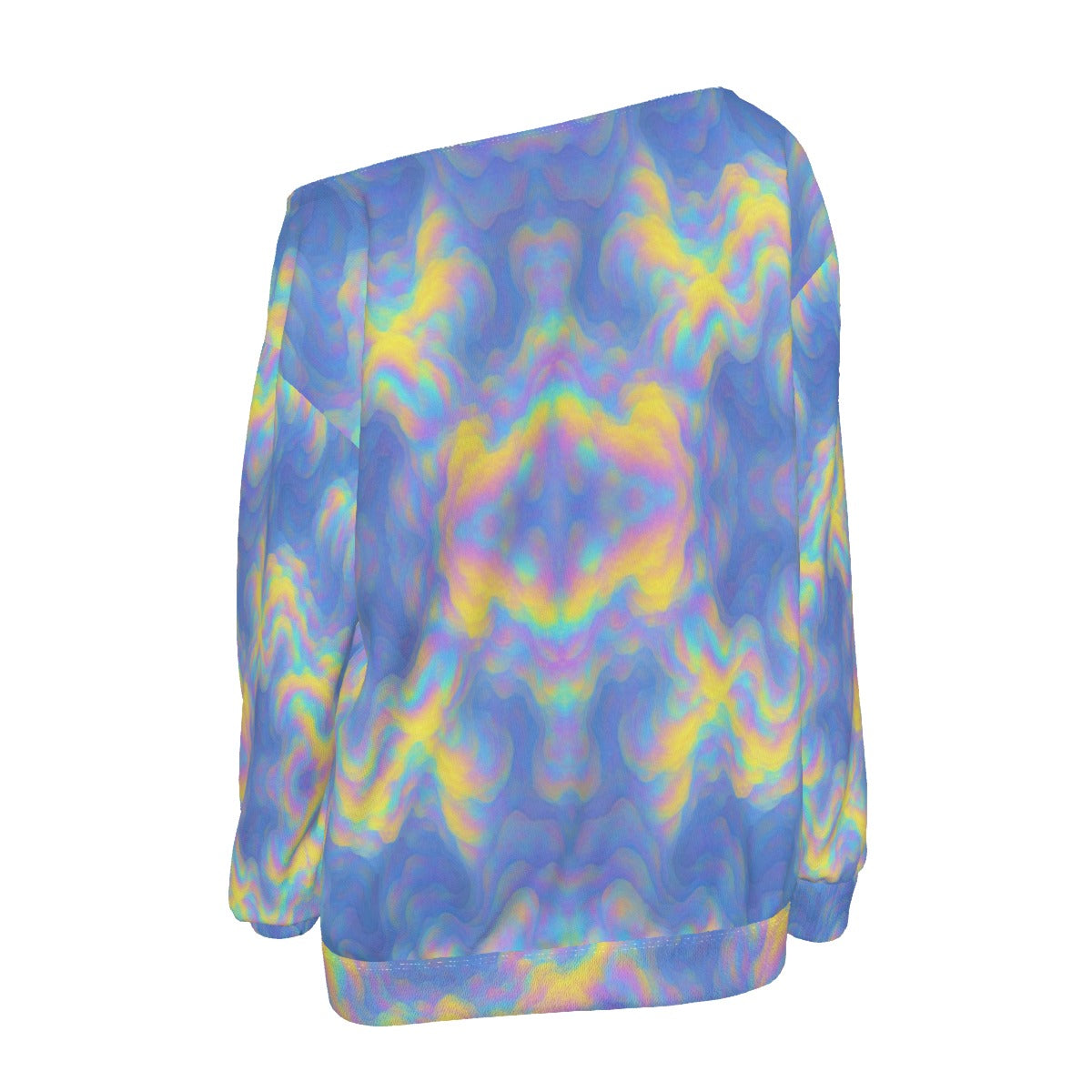 Women's Off-Shoulder Sweatshirt