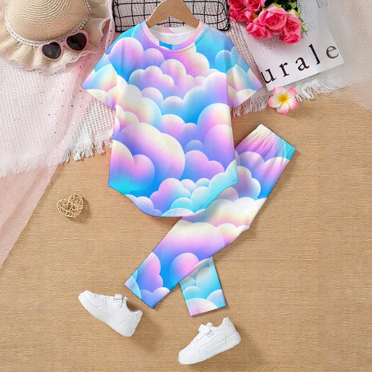 Kids' Casual Top and Pants Set