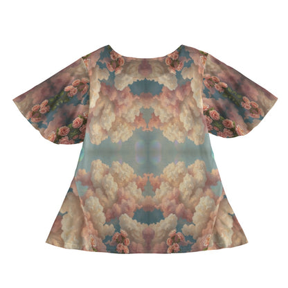 Women's Round Neck T-shirt With Short Sleeve