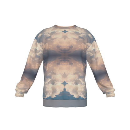 Men's Drop Shoulder Round Neck Long-Sleeved Sweatshirt