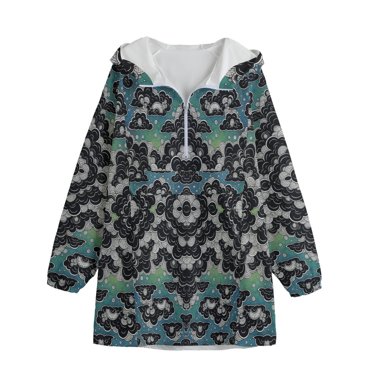 Unisex Windbreaker Long Jacket