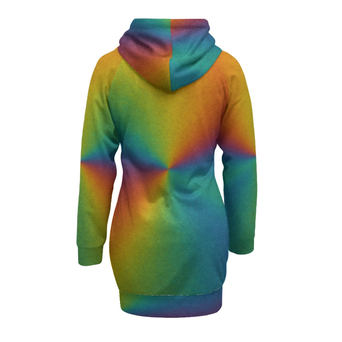Women's Pullover Hoodie With Raglan Sleeve