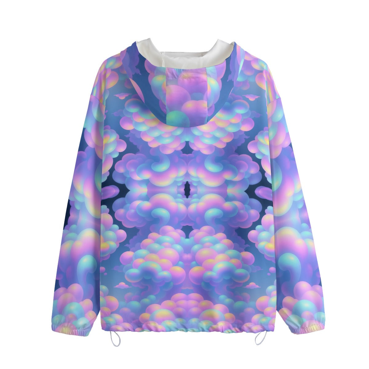 Unisex Pullover Jacket With Zipper Closure