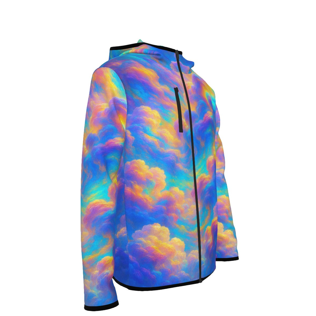 Men's Stylish Hoodie with Thumb Hole Design - view 4