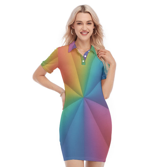 Women's Polo Collar Dress