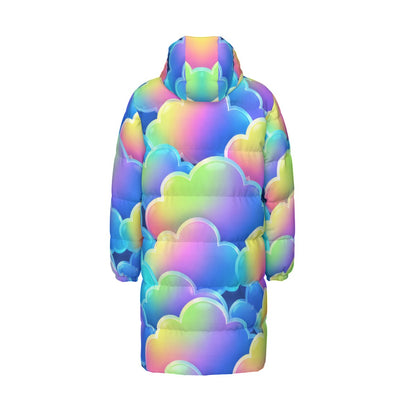 Unisex Long Down Jacket