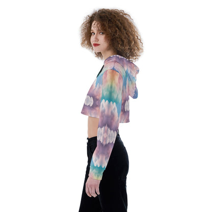 Women's Crop Top Hoodie
