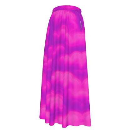 Women's Maxi Chiffon Skirts With Lining