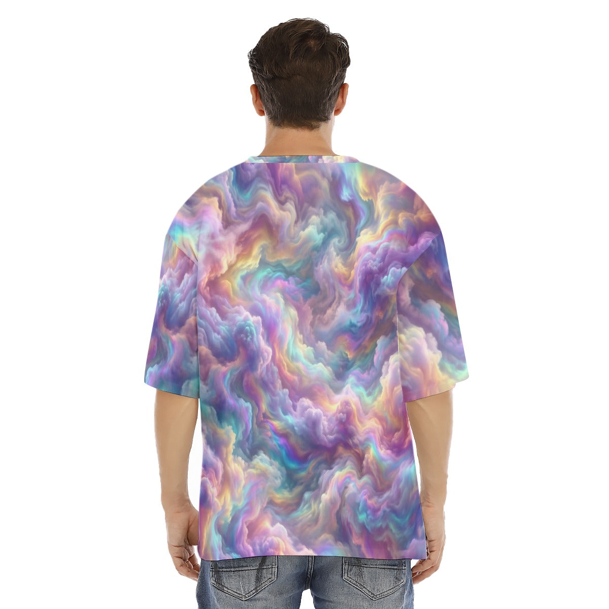 Men's Drop Shoulder T-shirt With Short Sleeve