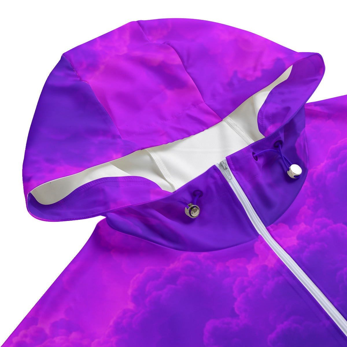 Unisex Pullover Jacket With Zipper Closure