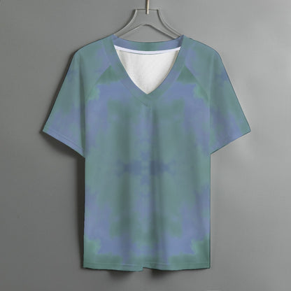 Women's V-neck T-shirt With Short Sleeve