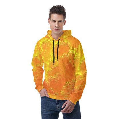Men's Thicken Pullover Hoodie With Inner Hood