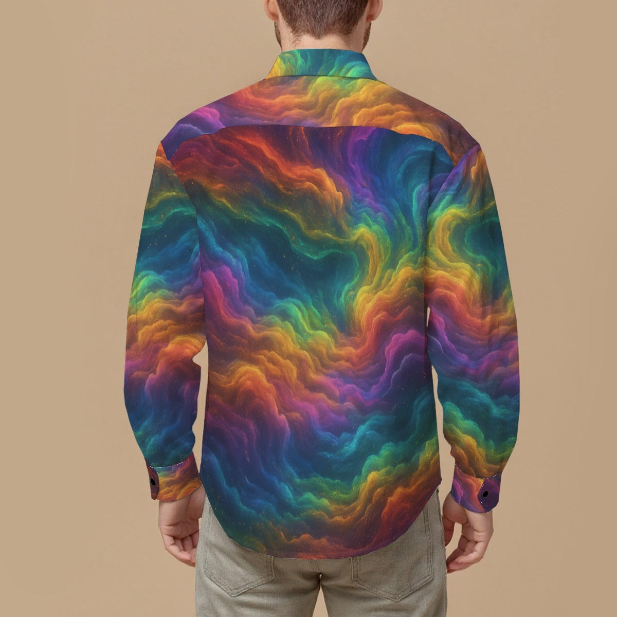 Men's Slim Fit Long Sleeve Shirt