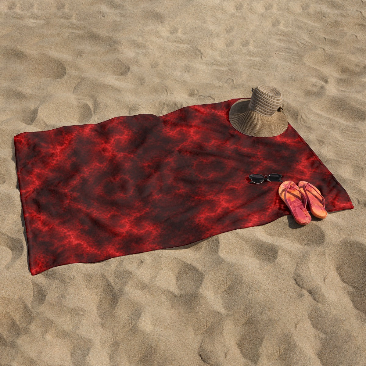 Adult Beach towel Vertical Style Printed in USA|320GSM