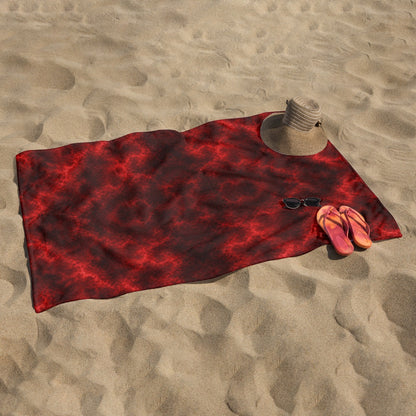 Adult Beach towel Vertical Style Printed in USA|320GSM