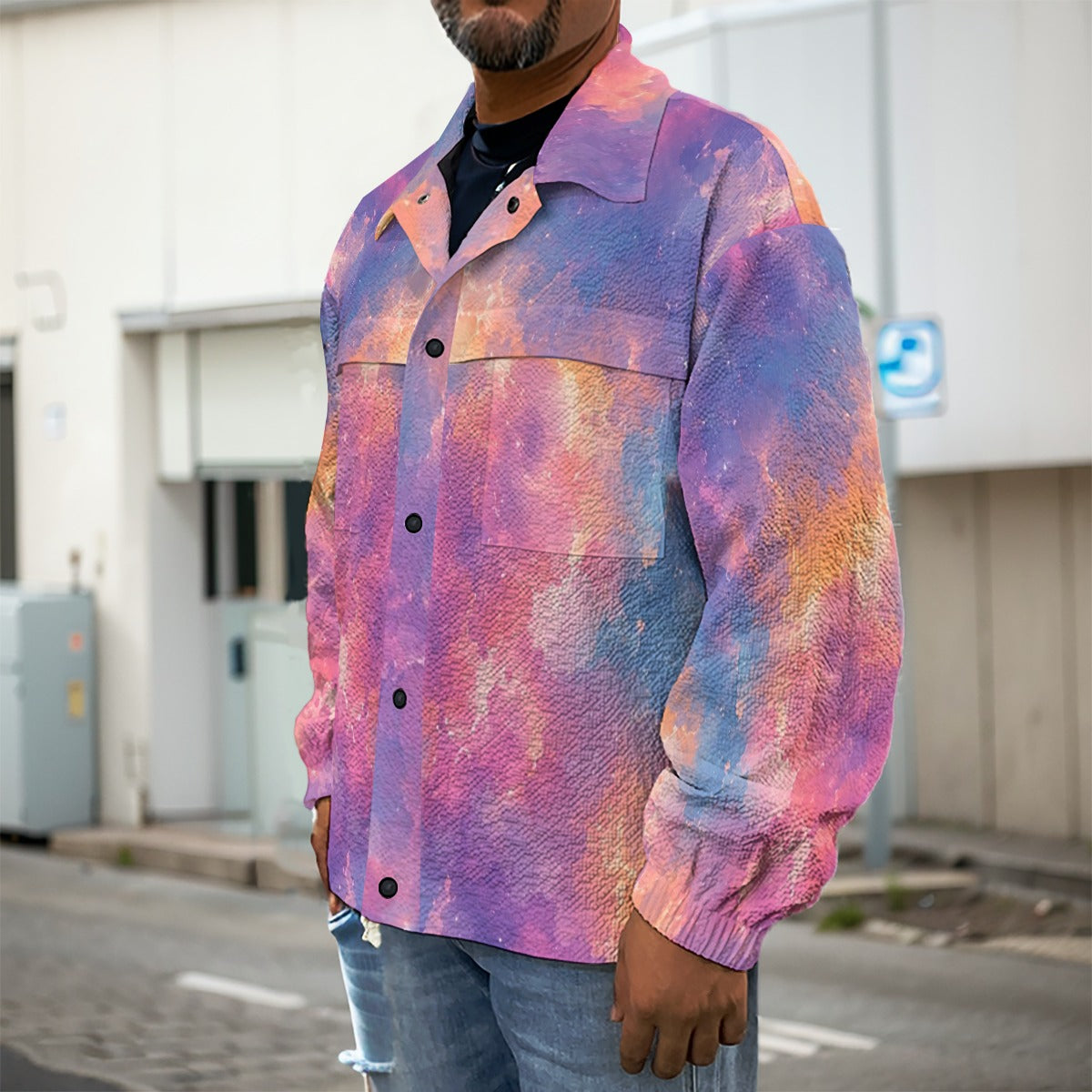 Men's Casual Lapel Jacket by O’Nimbus – view 2