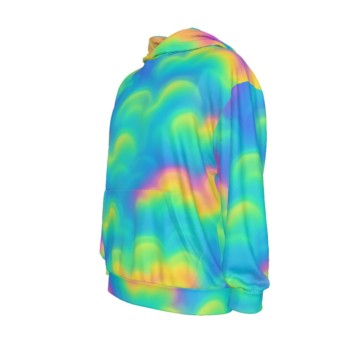 Men's Drop Shoulder Patch Pocket Hoodie