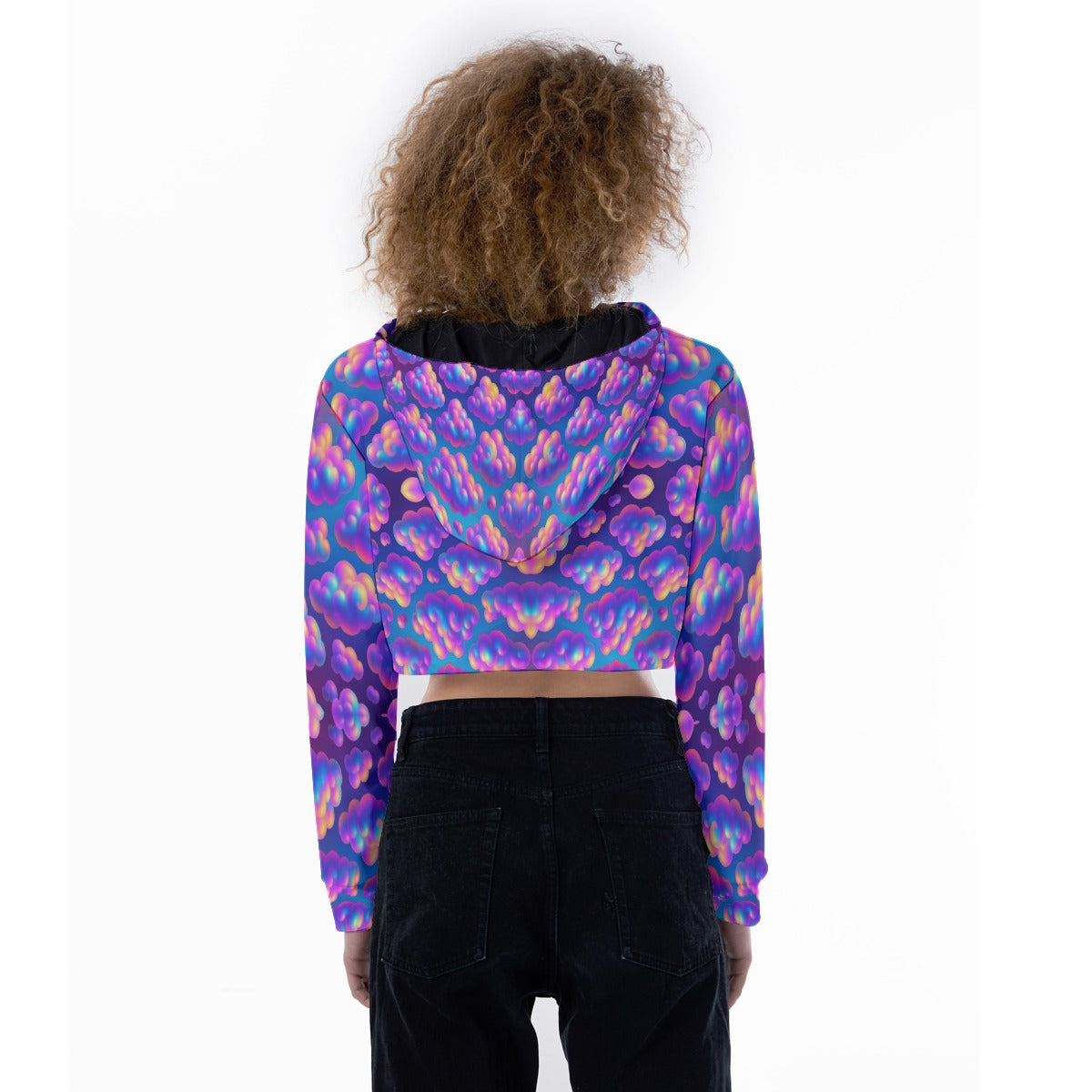 Women's Crop Top Hoodie