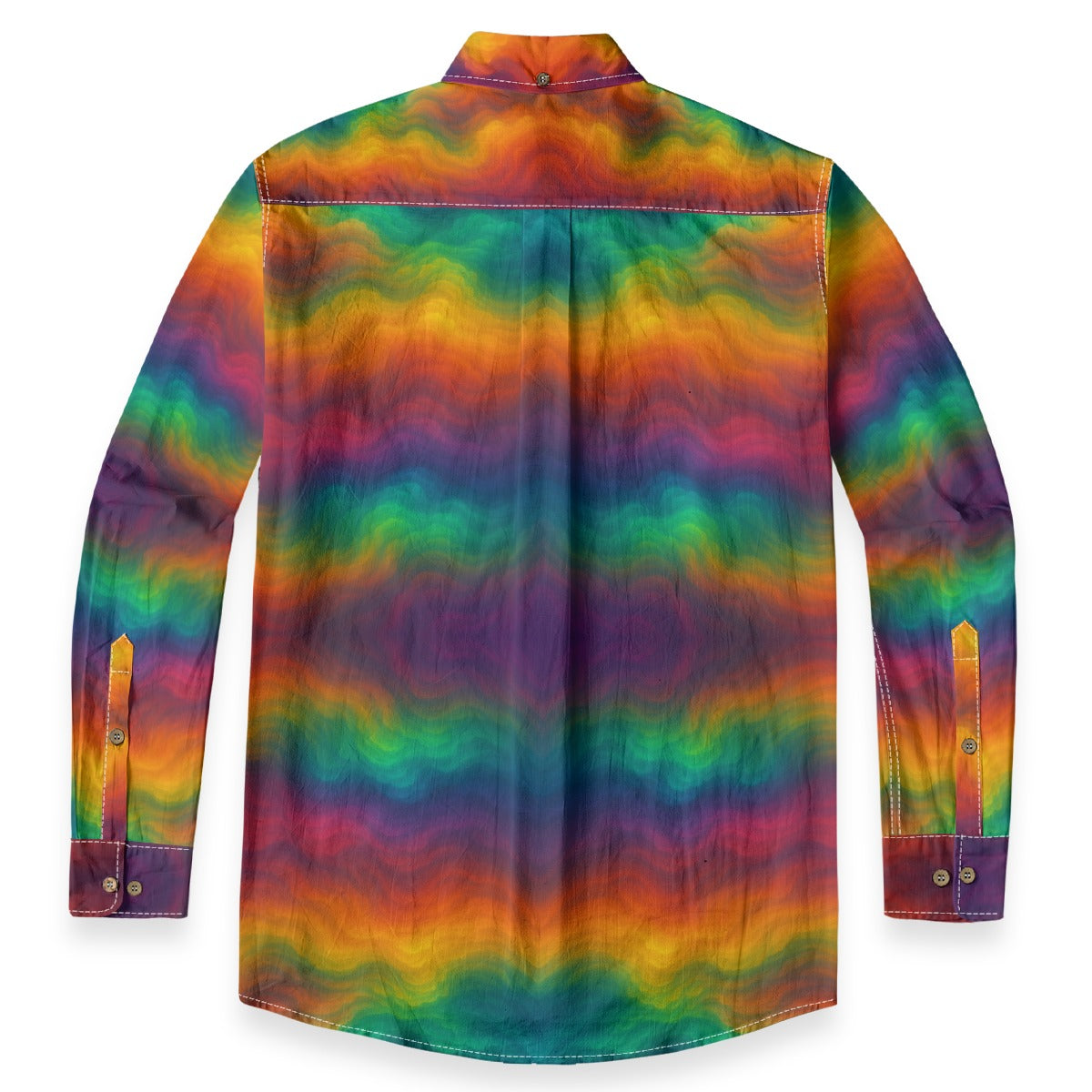 Men's Casual Lapel Long Sleeve Shirt|125GSM Cotton