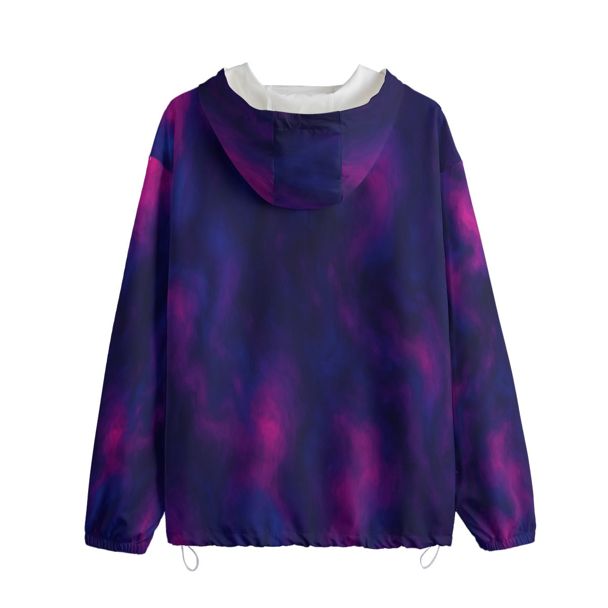 Unisex Pullover Jacket With Zipper Closure