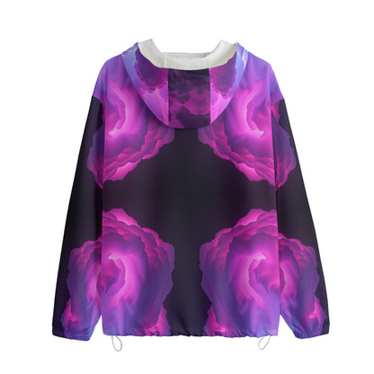 Unisex Pullover Jacket With Zipper Closure
