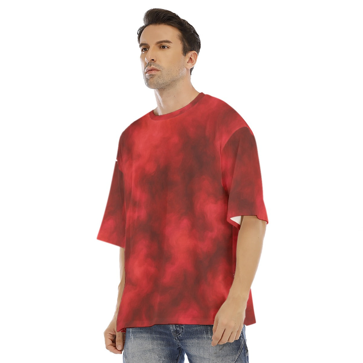 Men's Drop Shoulder T-shirt With Short Sleeve