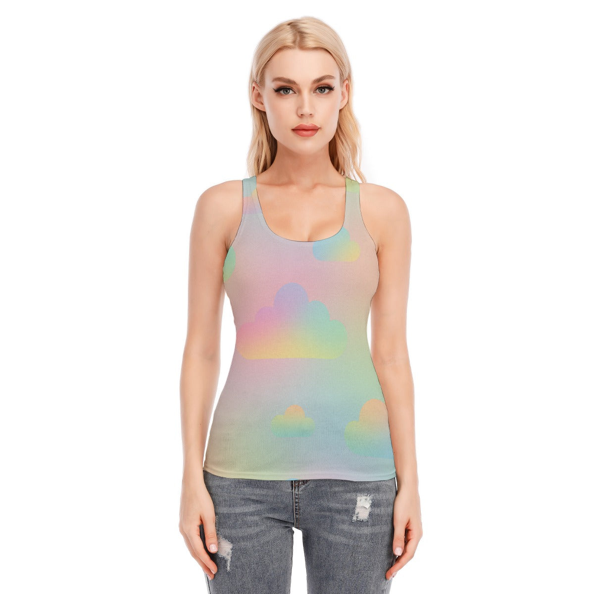 Women's Racer Vest | 190GSM Cotton