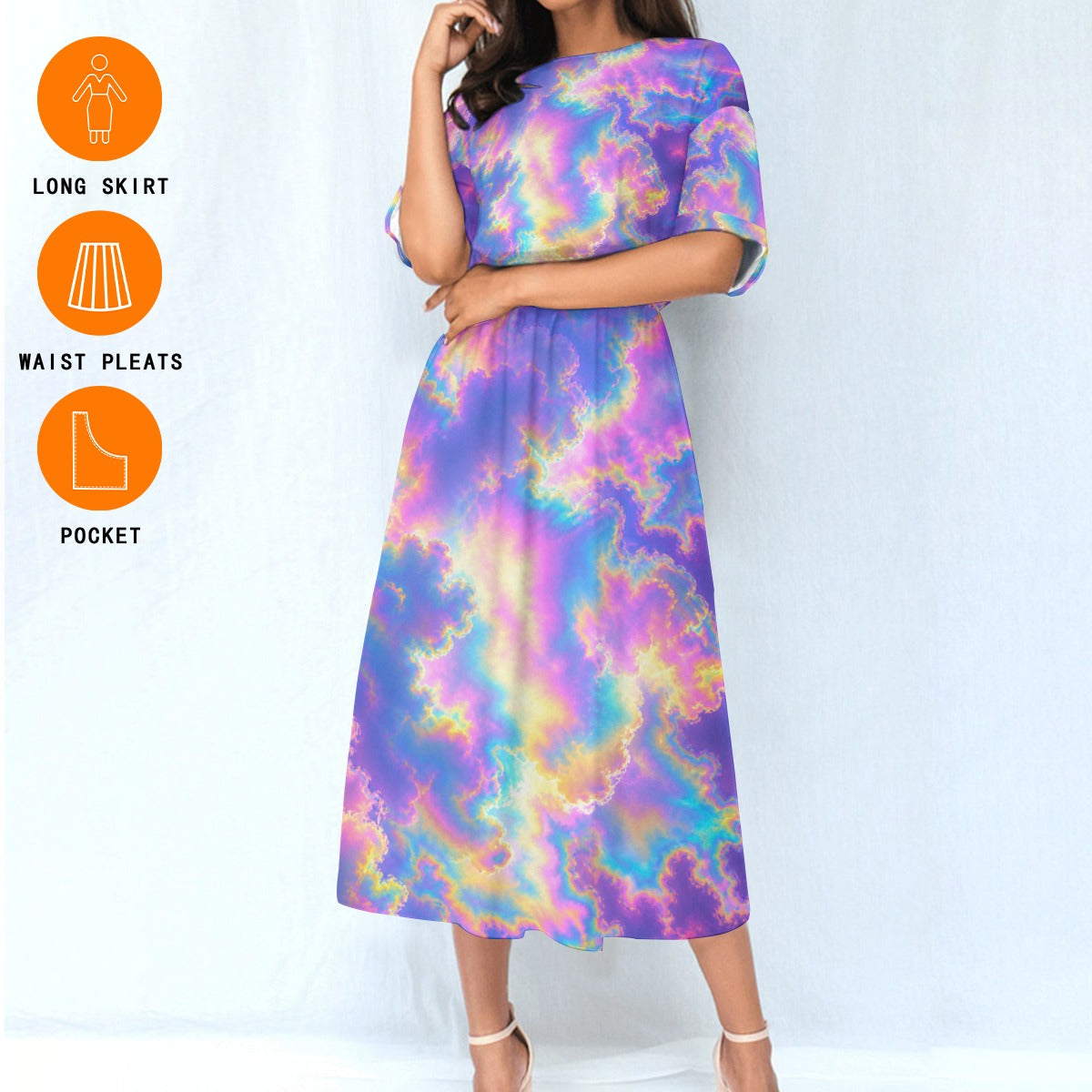Women's Elastic Waist Dress