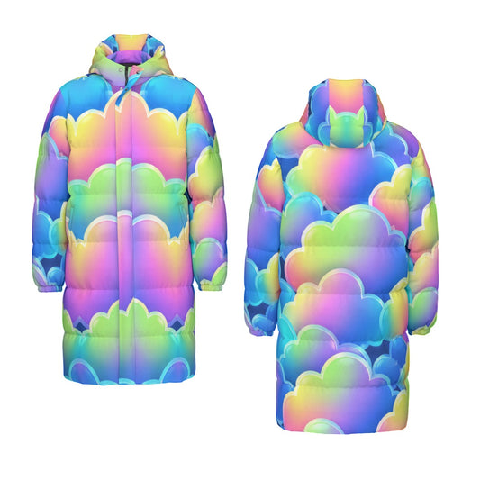 Unisex Long Down Jacket