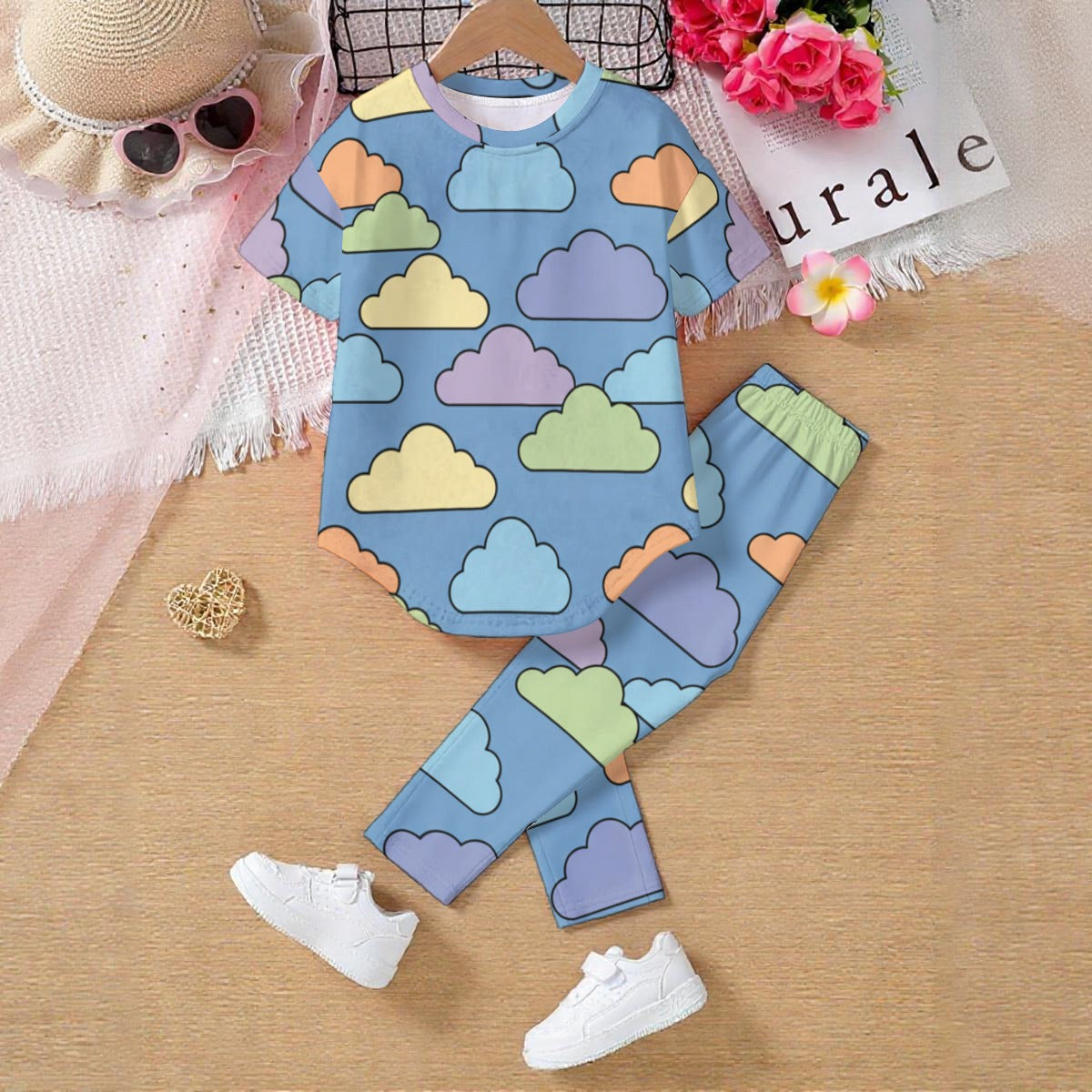 Kids' Casual Top and Pants Set