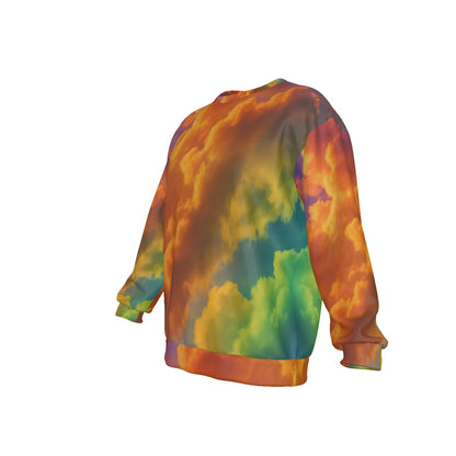 Men's Drop Shoulder Round Neck Long-Sleeved Sweatshirt