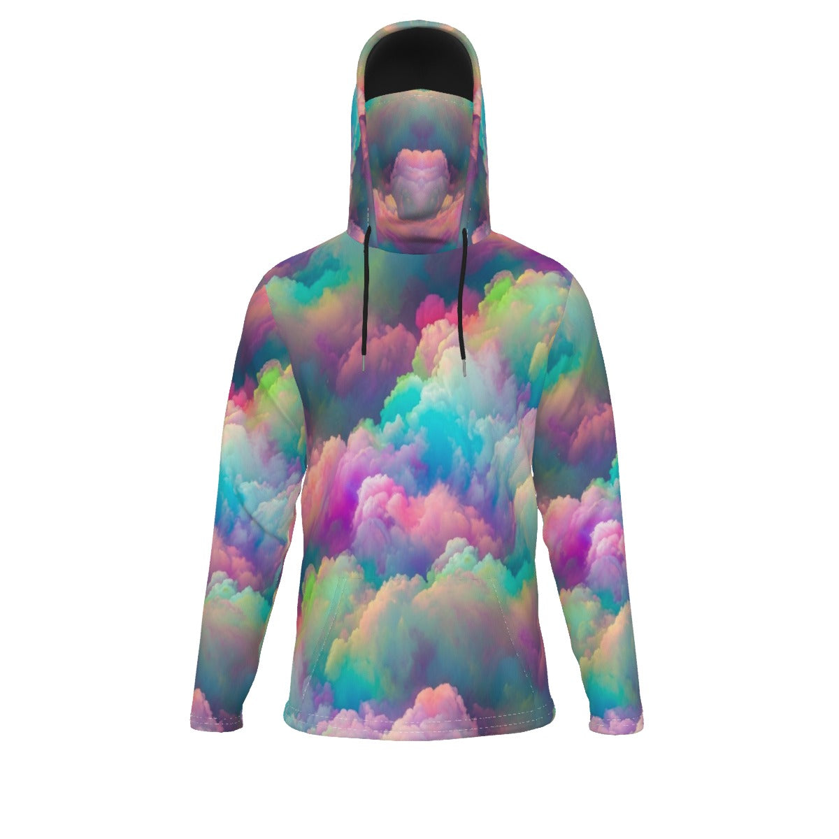 Men's Pullover Hoodie With Mask - view 1