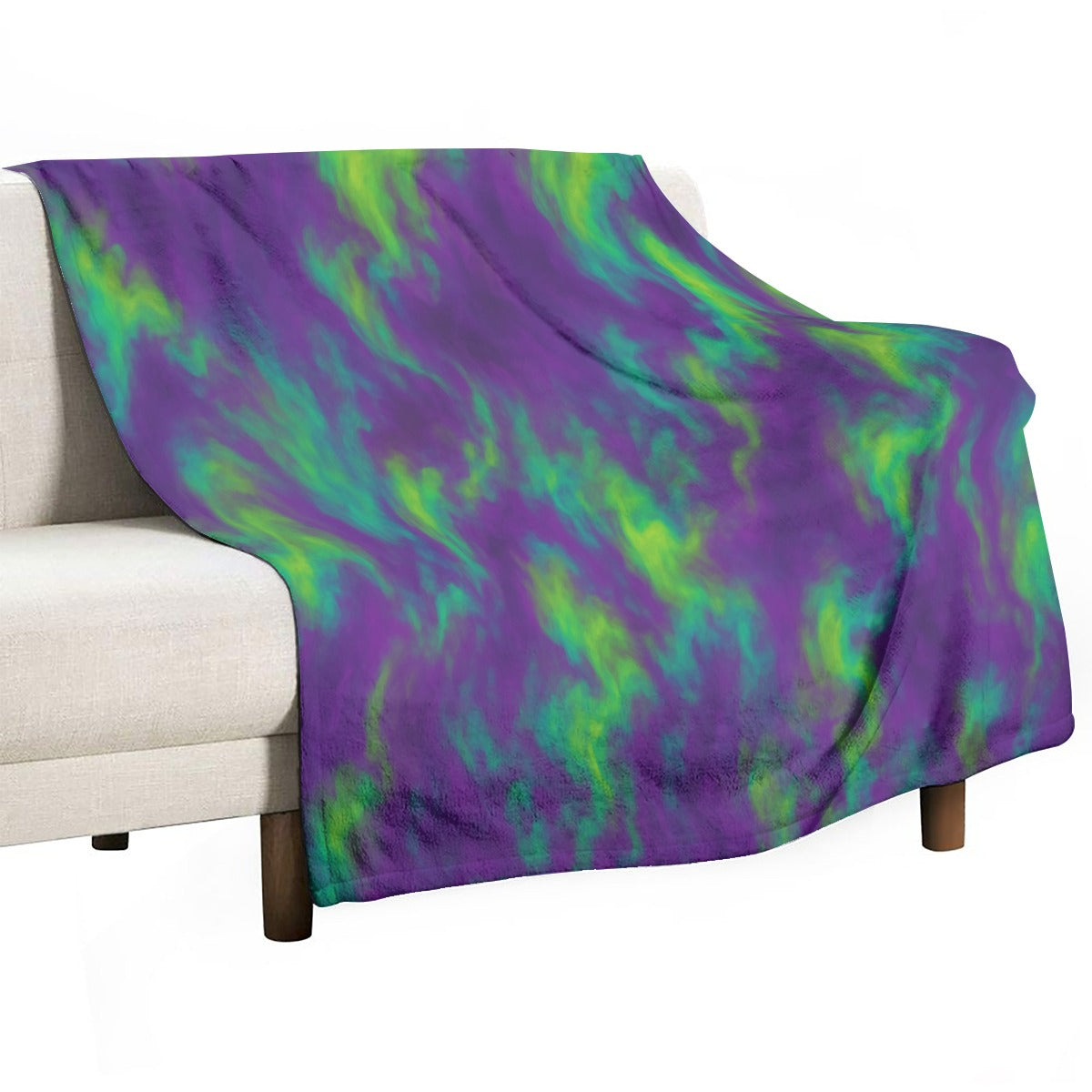 Unisex Single-Side Printing Flannel Blanket