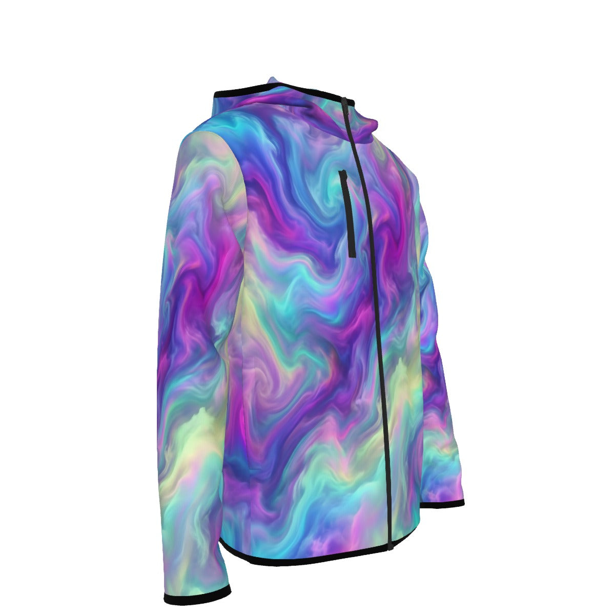 Men's Stylish Hoodie with Thumb Hole Design - view 4