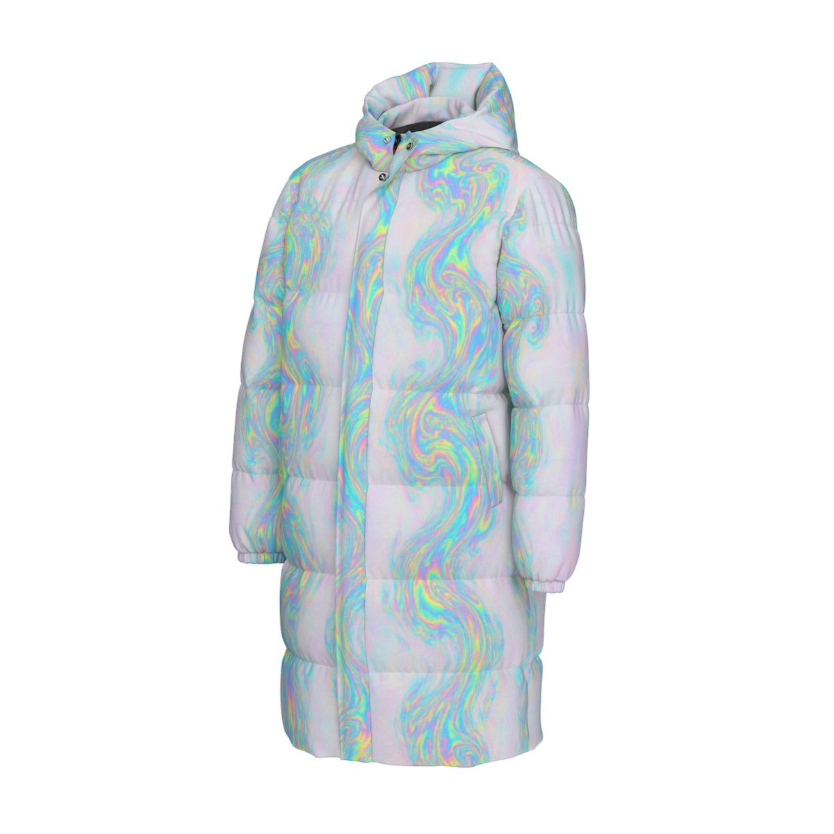 Unisex Long Down Jacket