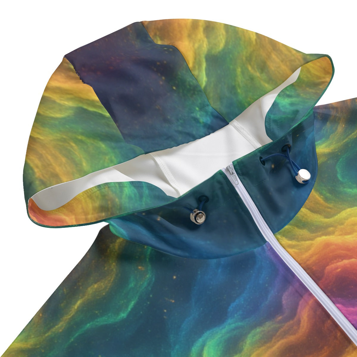 Unisex Pullover Jacket With Zipper Closure