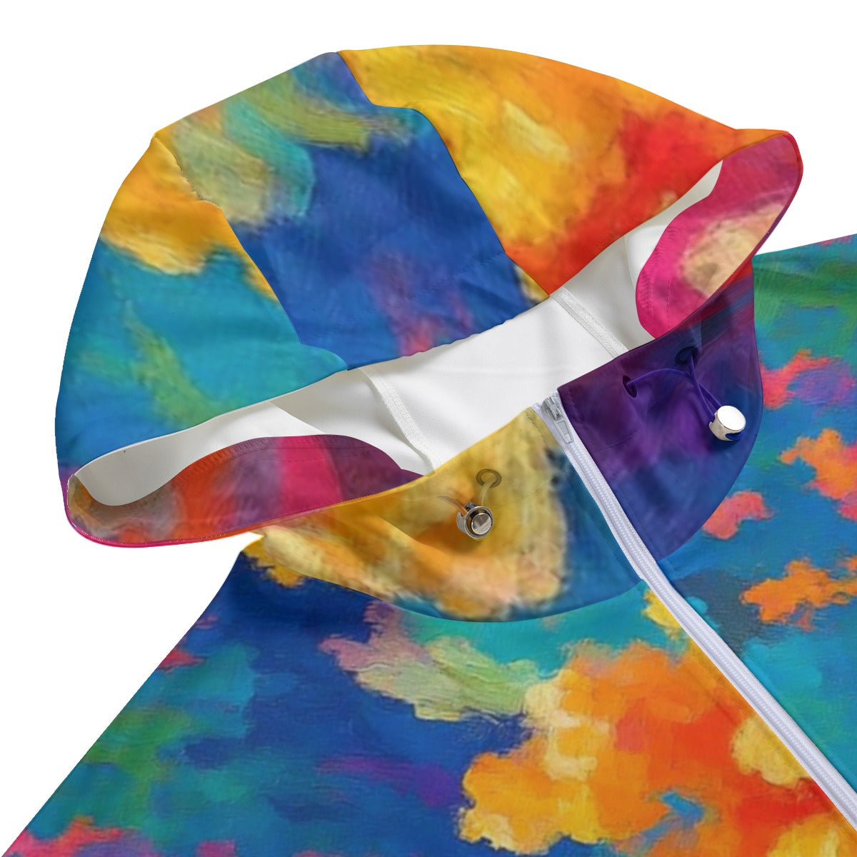 Unisex Pullover Jacket With Zipper Closure