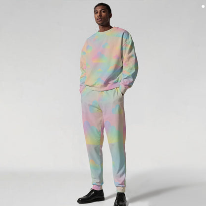 Men's Sports Sweatshirt Suit