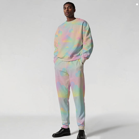 Men's Sports Sweatshirt Suit