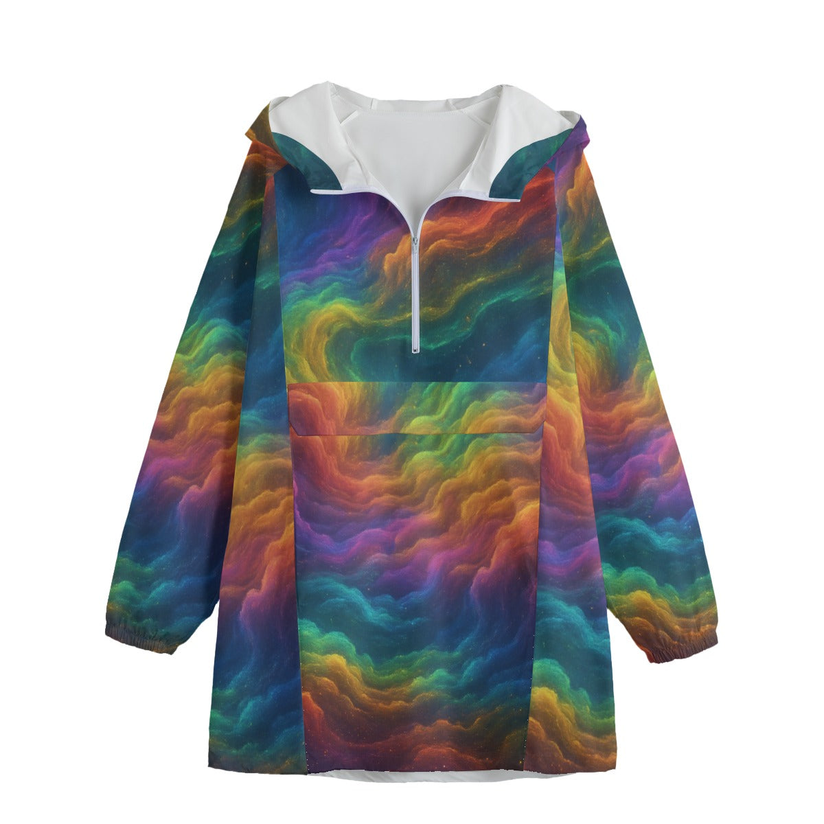 Unisex Windbreaker Long Jacket