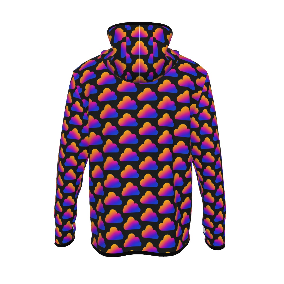 Men's Stylish Hoodie with Thumb Hole Design - view 2