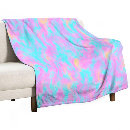 Unisex Single-Side Printing Flannel Blanket