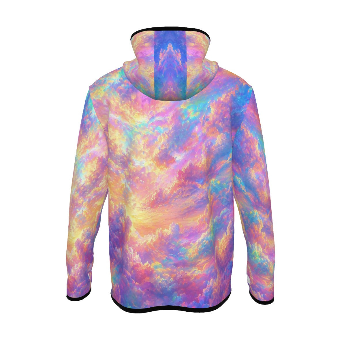 Men's Stylish Hoodie with Thumb Hole Design - view 2