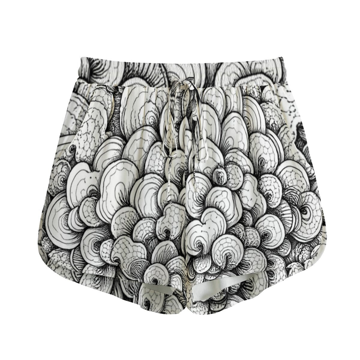 Women's Shorts With Drawstring | Rayon