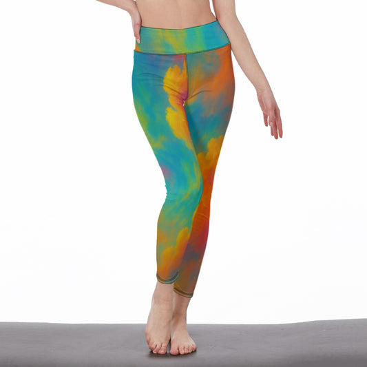 Unisex Women’s High-Waisted Yoga Pants|210GSM
