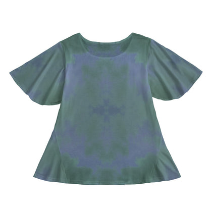 Women's Round Neck T-shirt With Short Sleeve