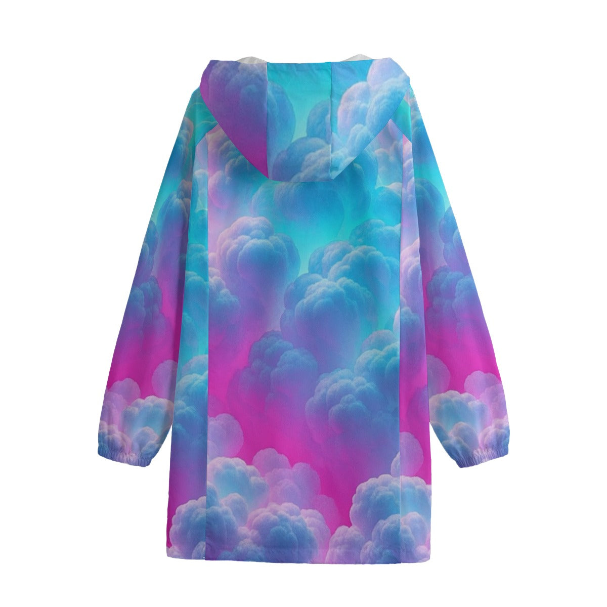 Unisex Windbreaker Long Jacket